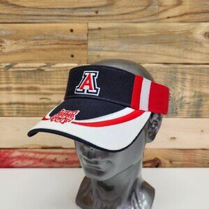 Vintage Arizona Wildcats Team Initial Logo Snapback Visor OSFM Hat Adjustable